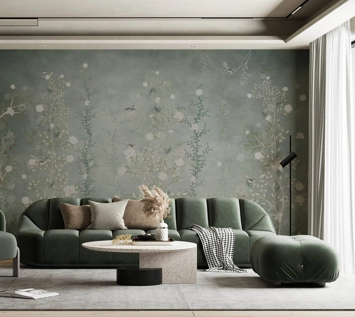 Behang Woonkamer