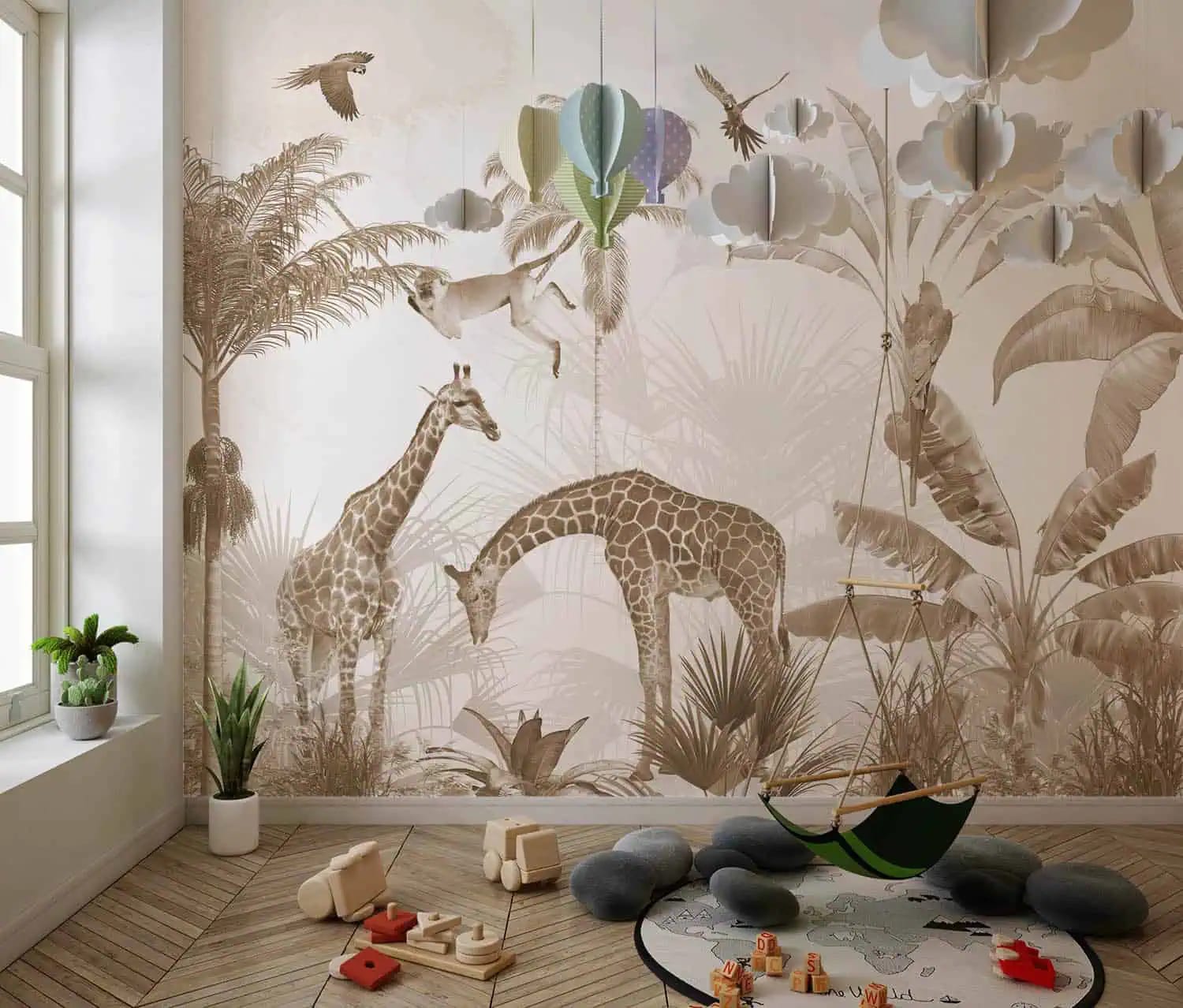 Behang Kinderkamer