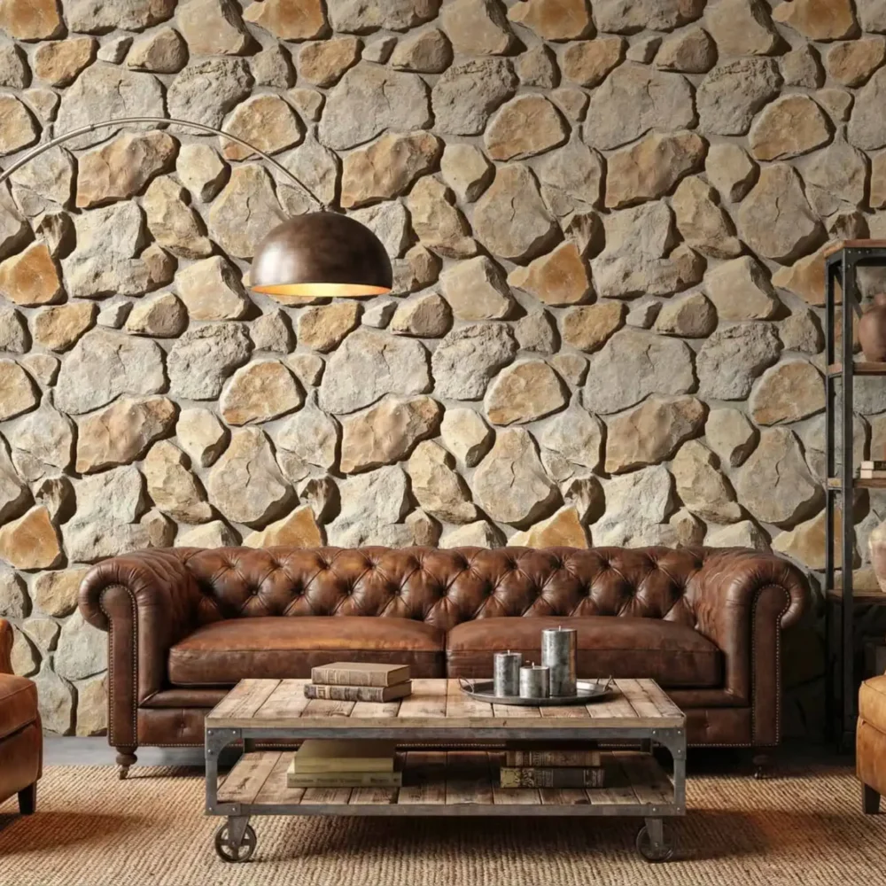 Steenlook Behang